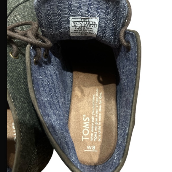 Toms Women Desert Wedge Lace Up Booties - Picture 6 of 7